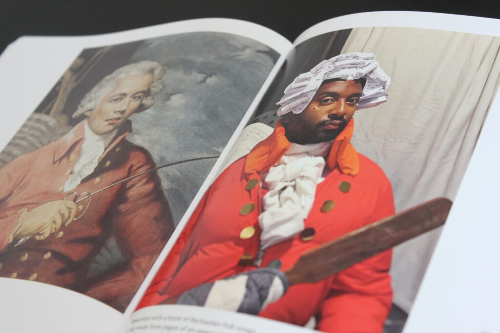 Remake van Monsieur de Saint-Georges geschilderd door William Ward